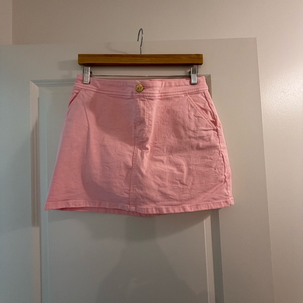 Lilly Pulitzer Colette Denim Skort